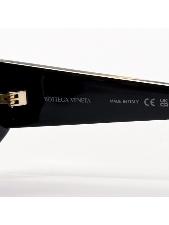 NEW BOTTEGA VENETA SUNGLASSES BV1277S 001 WOMEN BLACK EYEWEAR
